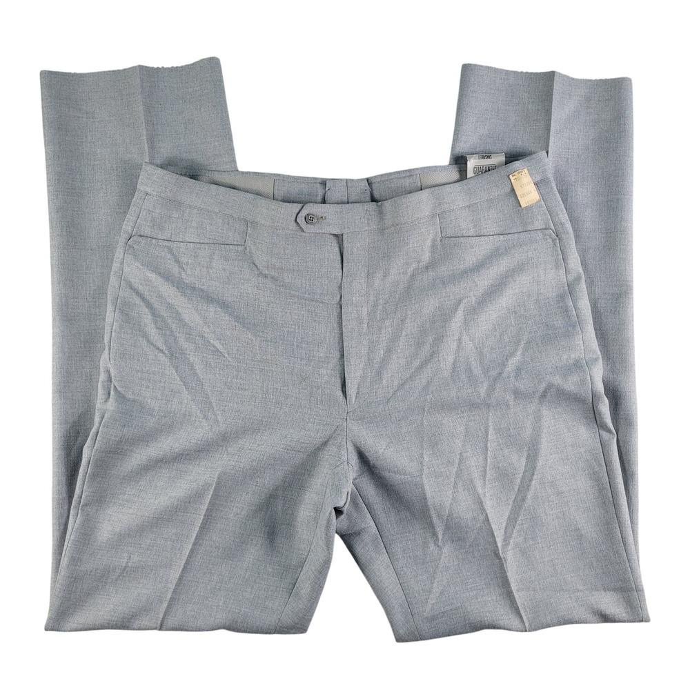 Jaymar Sansabelt Dress Pants Mens 44 Grey New Vintage Deadstock Slacks Tailored